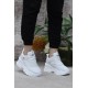 MP 241-1663  YÜKSEK TABAN KADIN SNEAKERS SPOR  AYAKKABI